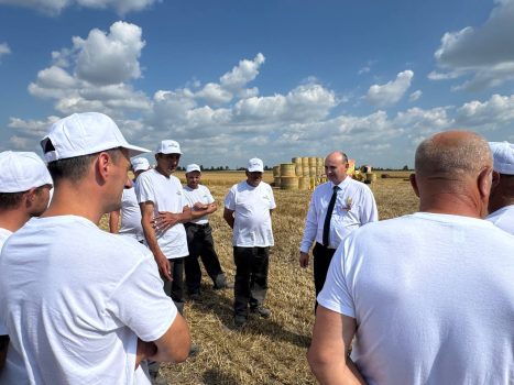 В Солигорском районе дан старт главной страде года – уборочной кампании