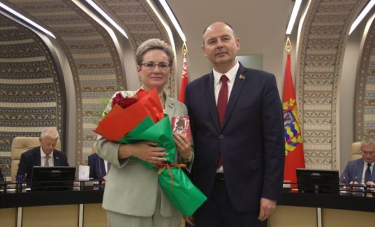 Алексей Кушнаренко вручил медали «За безупречную службу» III степени, Почетные грамоты Совета Министров и Минского облисполкома