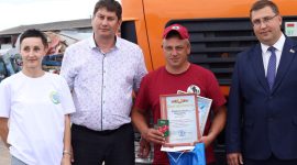 В Солигорском районе наградили первых лидеров жатвы