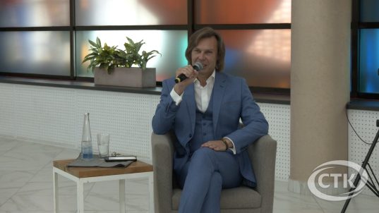 "Познай творческую Беларусь": Вадим Матанцев встретился с молодежью