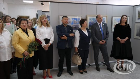 Выстава Валерыя Талкачова «Творчасць даўжынёю ў жыццё» адкрылася ў Салігорску