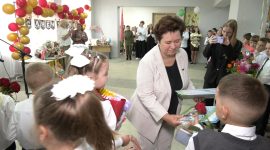 Торжественные линейки, посвященные 1 сентября, прошли в школах Солигорщины. Фоторепортаж