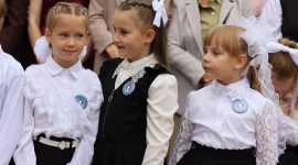 Торжественные линейки, посвященные 1 сентября, прошли в школах Солигорщины. Фоторепортаж