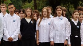Торжественные линейки, посвященные 1 сентября, прошли в школах Солигорщины. Фоторепортаж