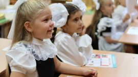Торжественные линейки, посвященные 1 сентября, прошли в школах Солигорщины. Фоторепортаж