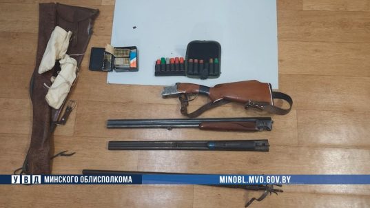 В Солигорском районе изъяты незарегистрированные ружья и боеприпасы
