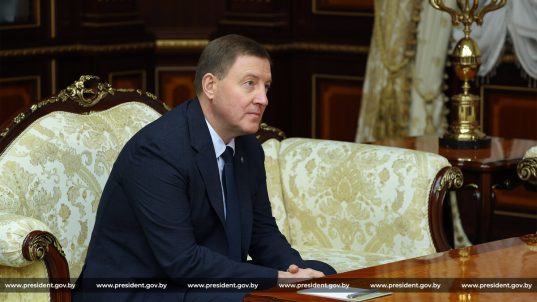Александр Лукашенко встретился с главой Республики Алтай Российской Федерации Андреем Турчаком