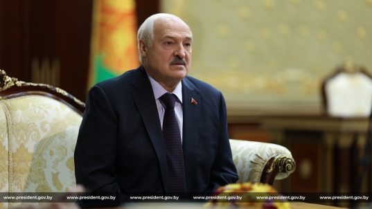 Александр Лукашенко встретился с главой Республики Алтай Российской Федерации Андреем Турчаком
