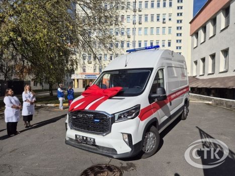 Автопарк Солигорской ЦРБ пополнился современным детским реанимобилем