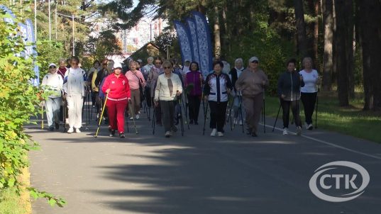 Рэспубліканскі марафон па скандынаўскай хадзьбе: Салігорск далучыўся да агульнага руху