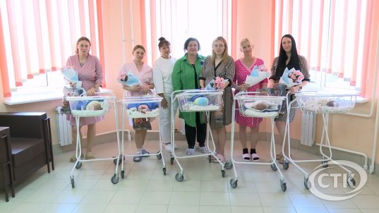 У Дзень Маці ў Салігорску з'явілася на свет 5 немаўлят