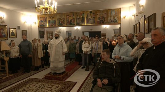 В Солигорске освятили криптовый храм мученика Трифона